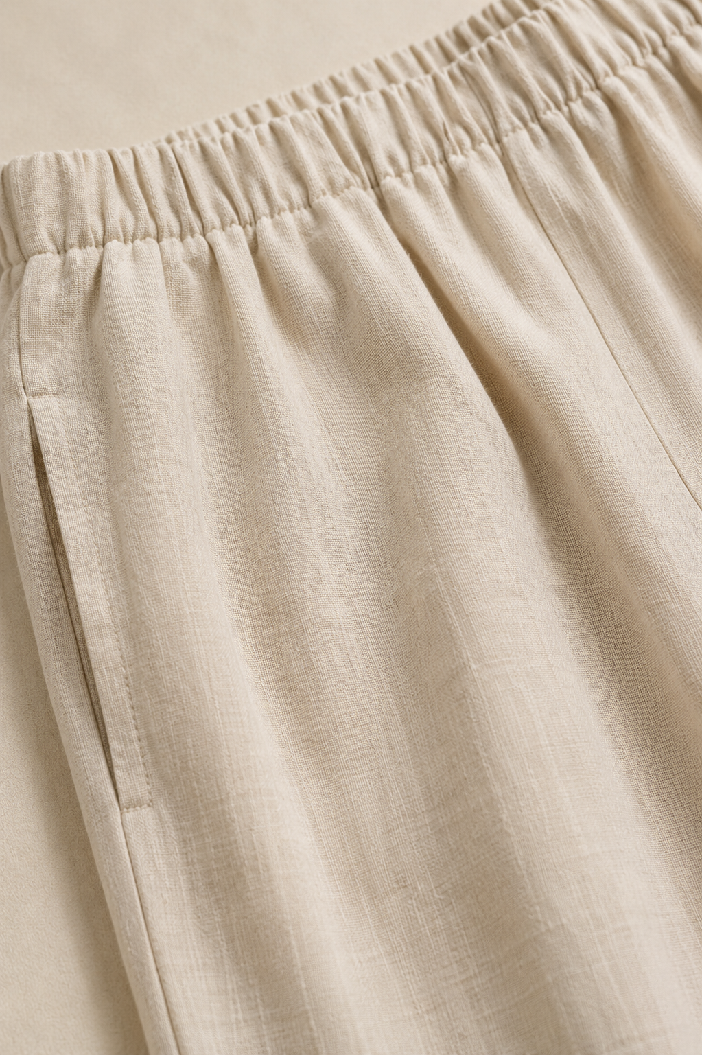 Velmora Linen Flow Pants