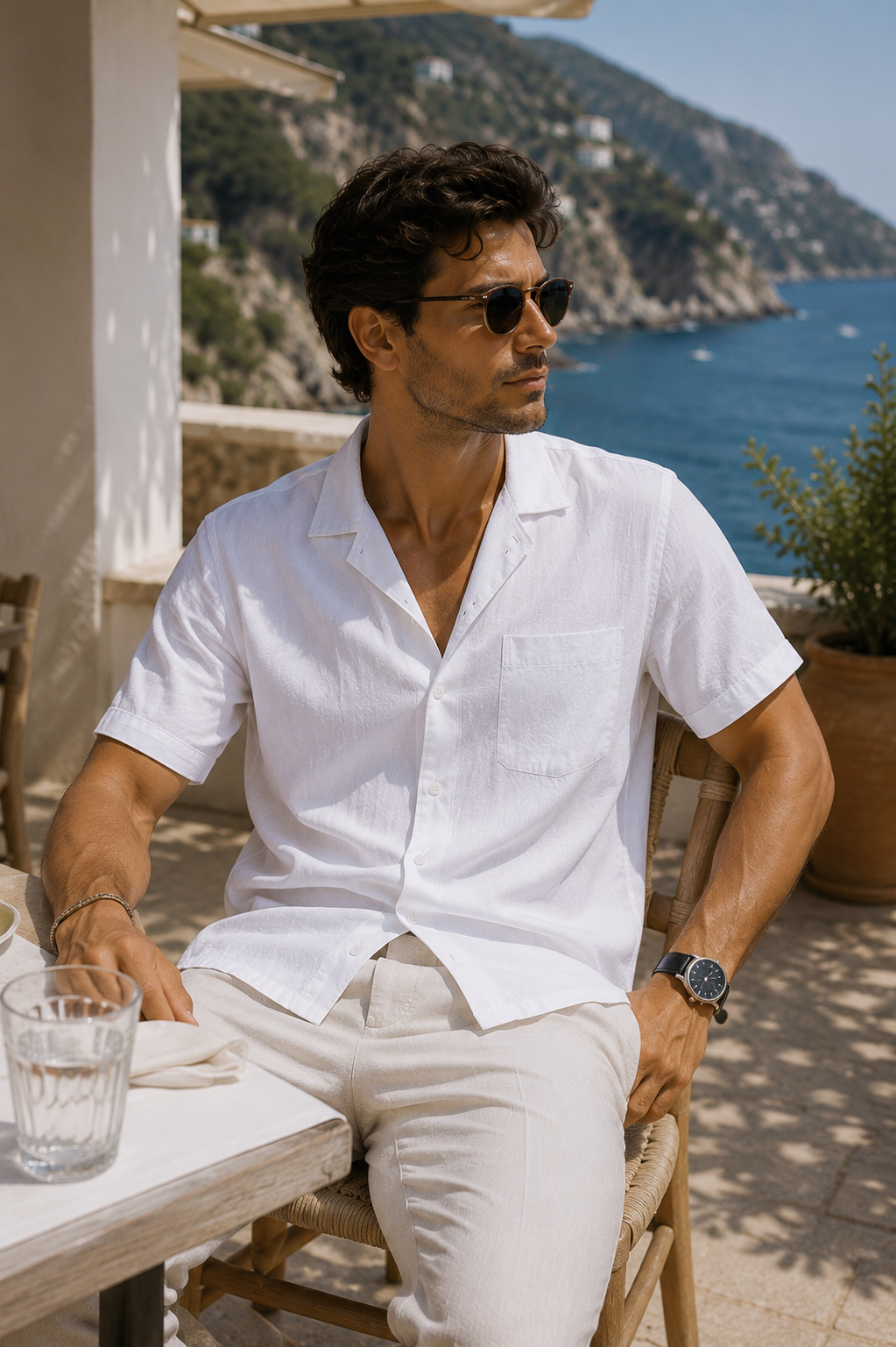 Velmora Riviera Linen Shirt