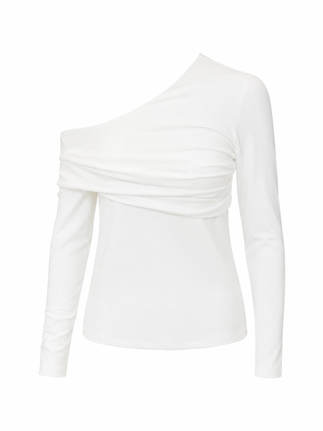 Velmora Sculpt One-Shoulder Top