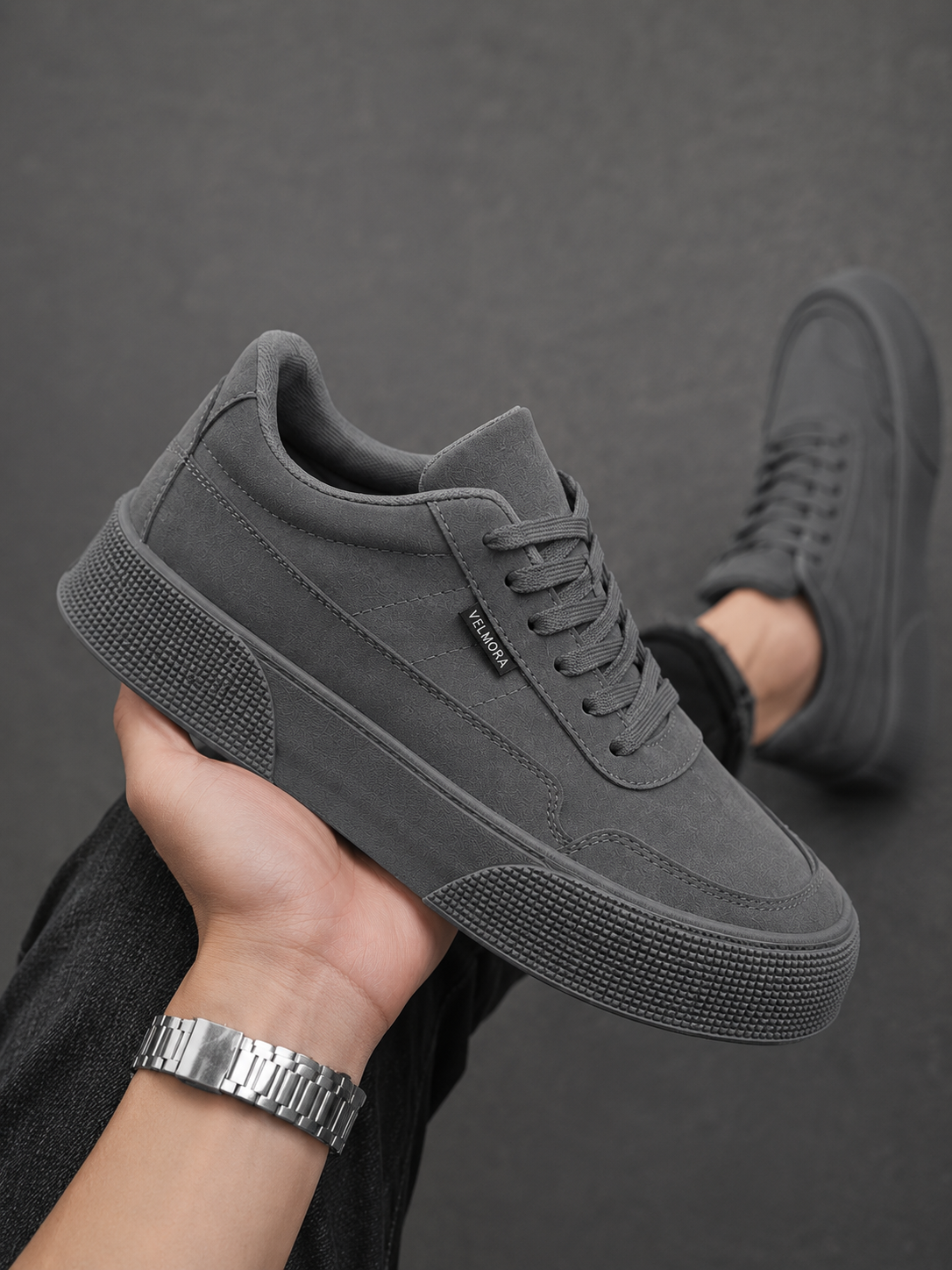Velmora Court Sneakers